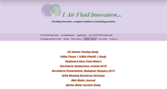 Desktop Screenshot of i2airfluidinnovation.com